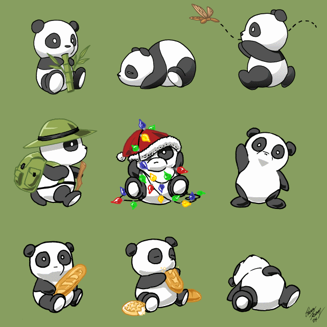 Free Anime Panda, Download Free Anime Panda png images, Free ClipArts on  Clipart Library