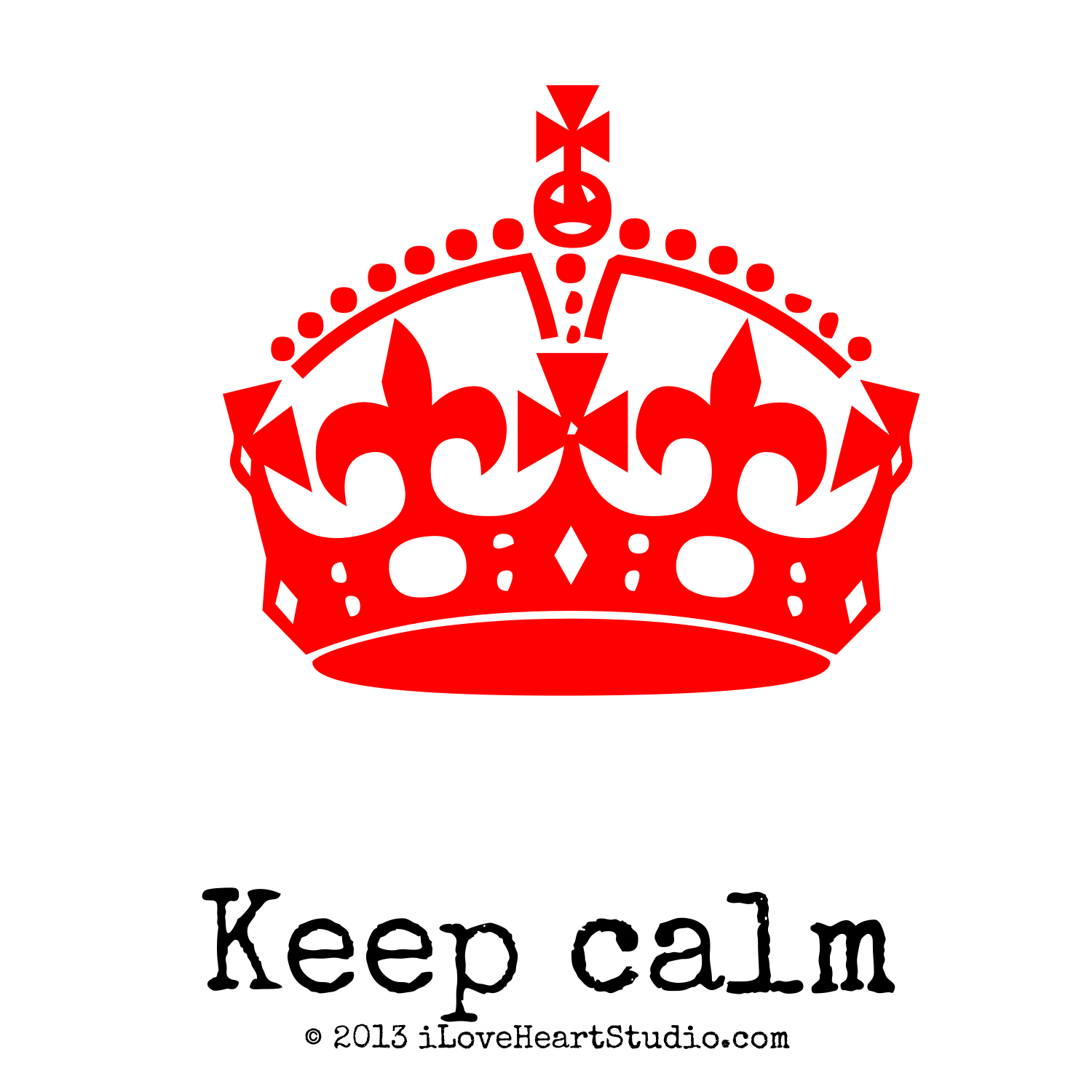 clip art keep calm crown - photo #14