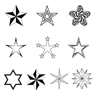 Download Free Vector Stars Pack Free