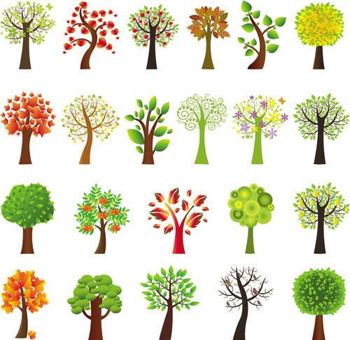 trees | Free Stock Vector Art  Illustrations, EPS, AI, SVG, CDR 