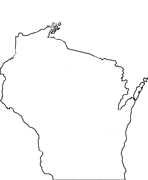Wisconsin Outline - Clipart library - Clipart library