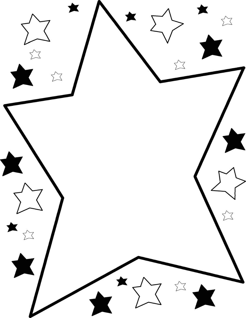 Black Stars Clipart Border | Clipart library - Free Clipart Images
