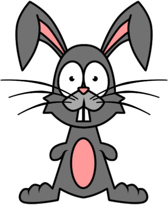 Cartoon Rabbit Picture - Clipart library