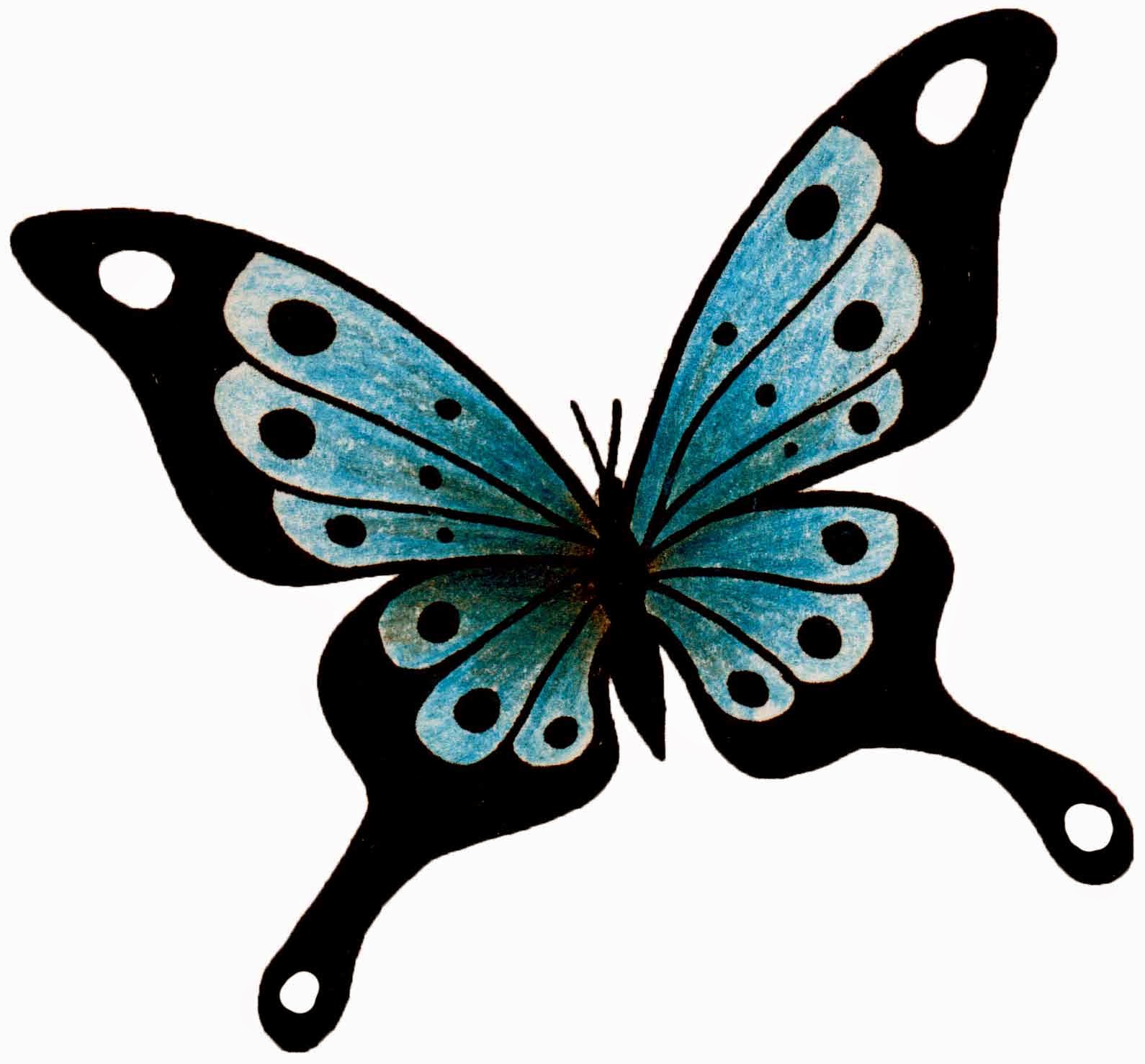 Бабочка рисунок на компьютере