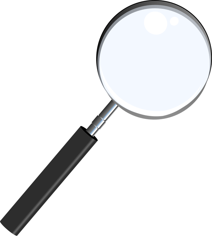 Free to Use  Public Domain Magnifying Glass Clip Art