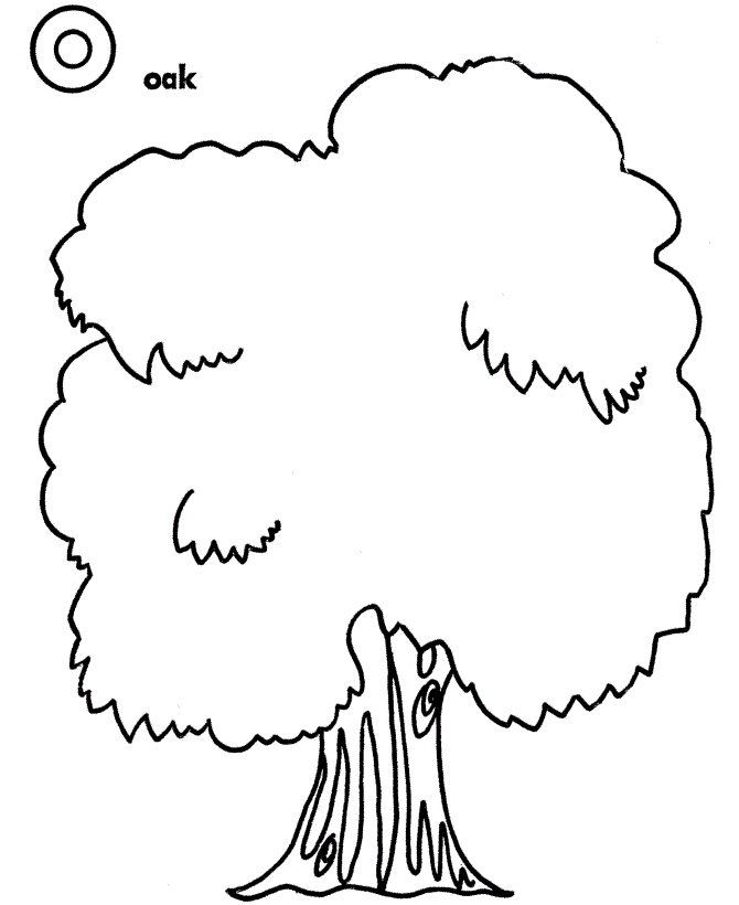 Free Printable Tree Coloring Pages For Kids - Clipart library 