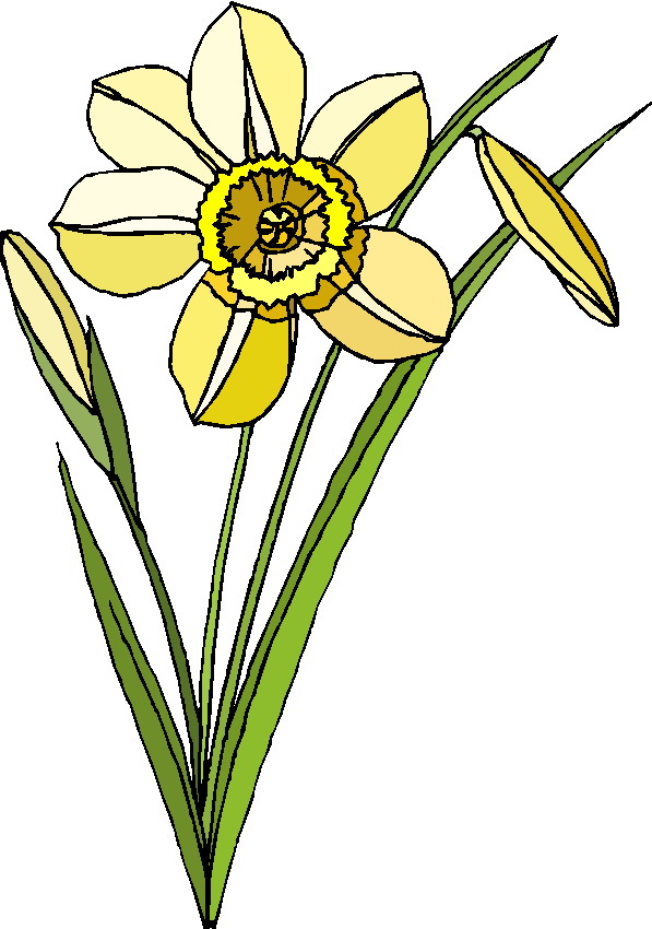 Easter Flower Clipart