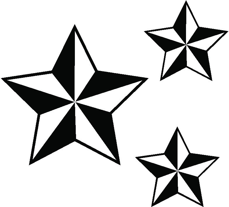 Star Wall Graphic Kit 1 - Custom Wall Graphics - Clipart library 