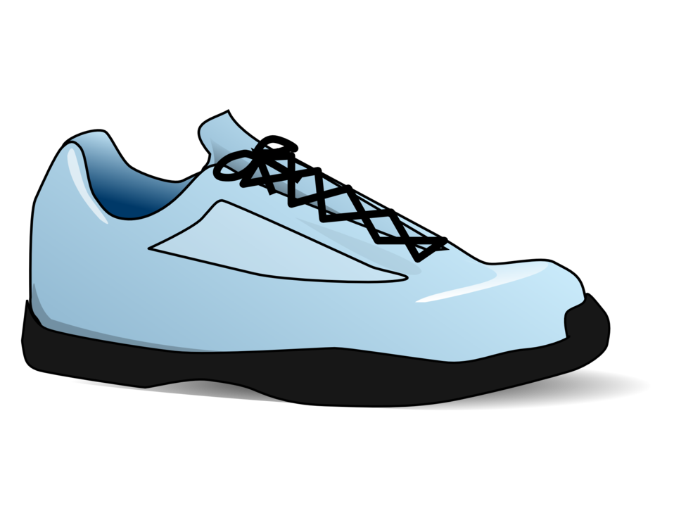 Public Domain Clip Art Image | Tennis Shoe | ID: 13922035829956 