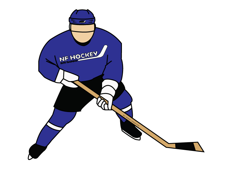 Free Hockey Player Cartoon, Download Free Hockey Player Cartoon png