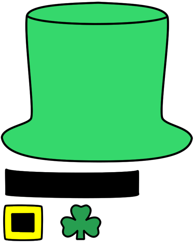 Hat Cut Out Template from clipart-library.com