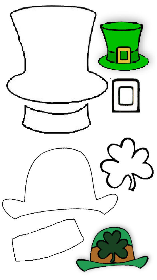 leprechaun hat - Clip Art Library