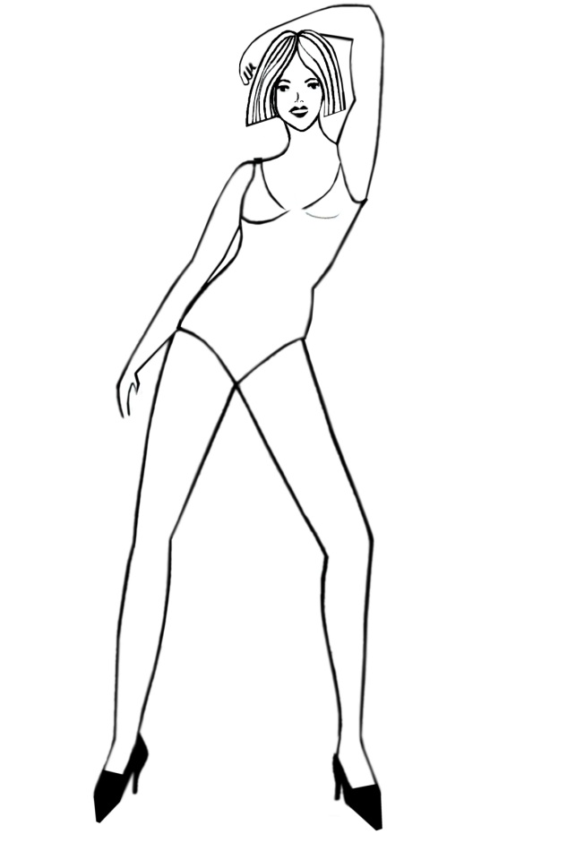 Free Female Body Outline Download Free Female Body Outline Png Images 