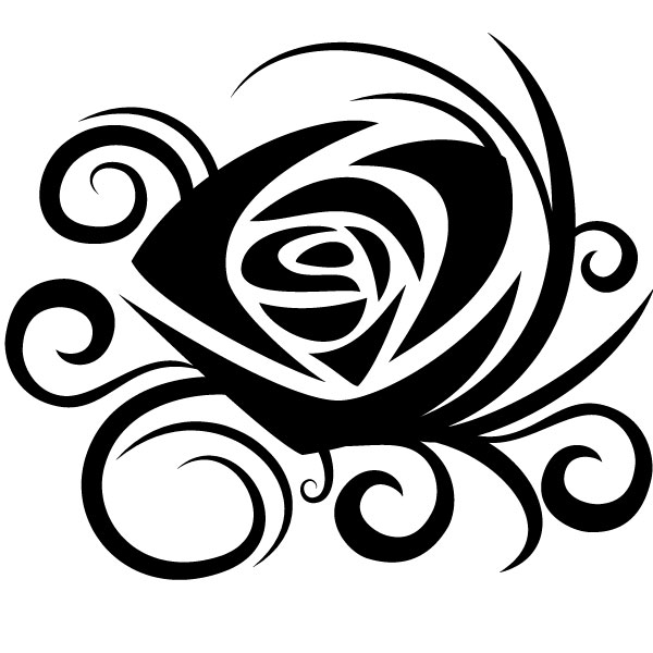 Clipart library: More Like Rose tribal vector by Vectorportal