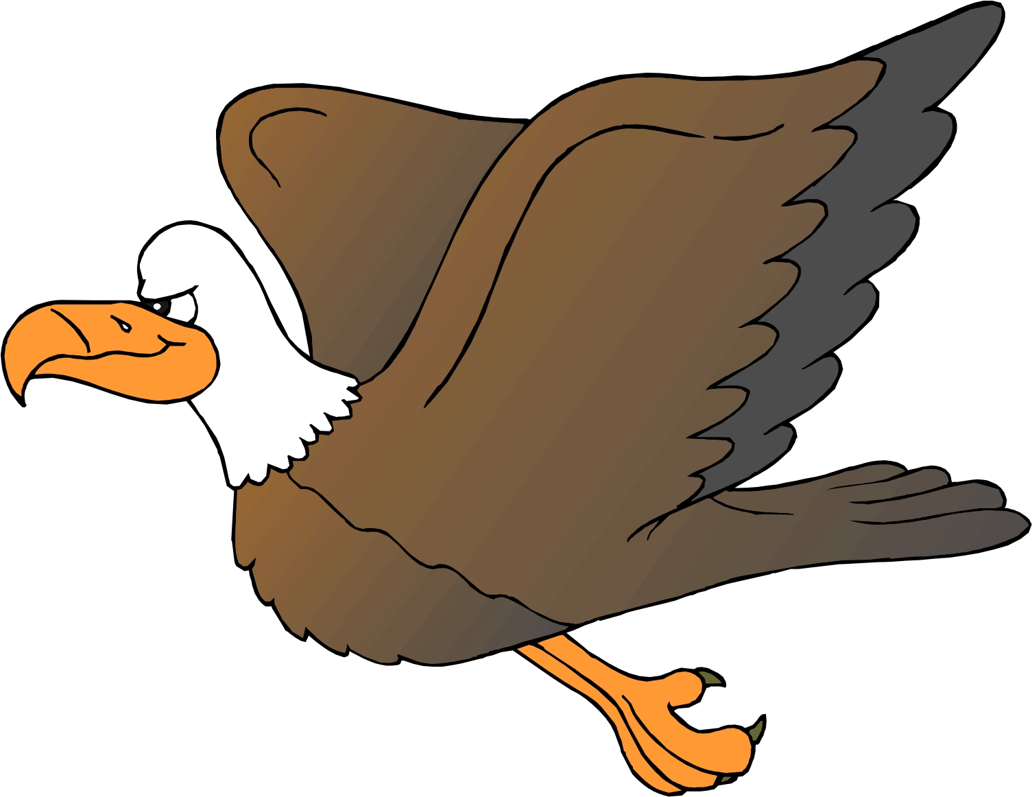 free animated eagle clip art - photo #31