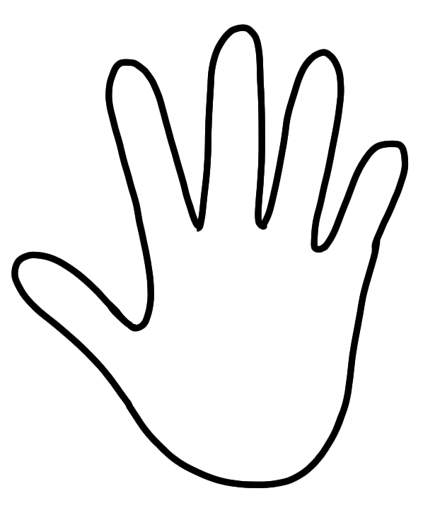 Free Handprint Printable Download Free Handprint Printable Png Images