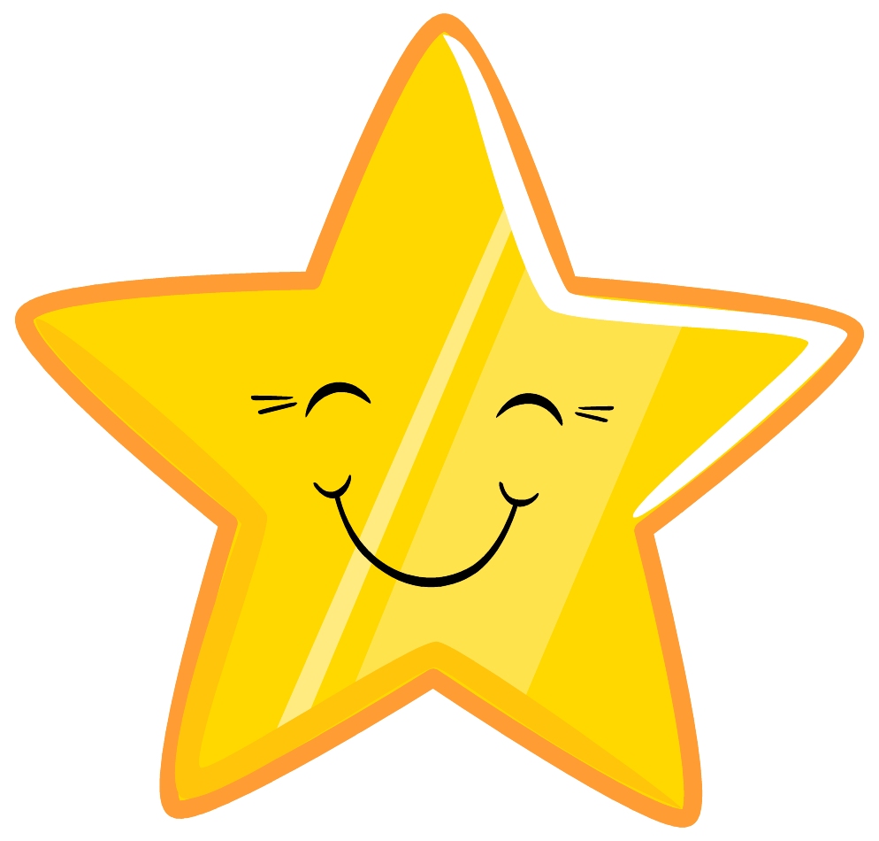 vector-graphics-star-smiley-face | The Actorvist - Clipart library 