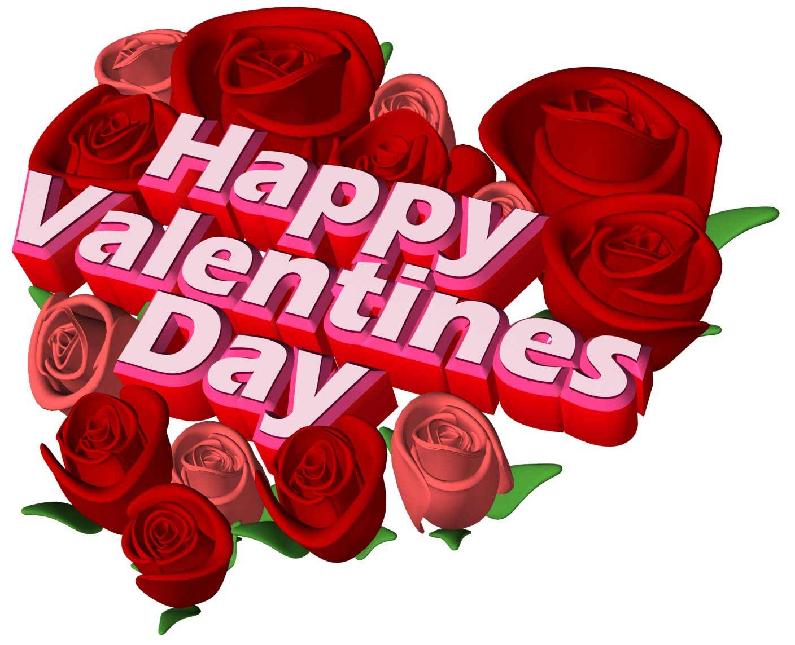 Happy valentine day red heart Free PPT Backgrounds for your 