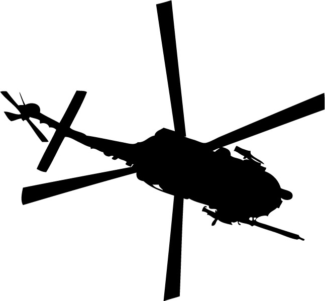 4MA031 - Helicopter 8 Wall Decal Sticker [4MA031] - $49.00 
