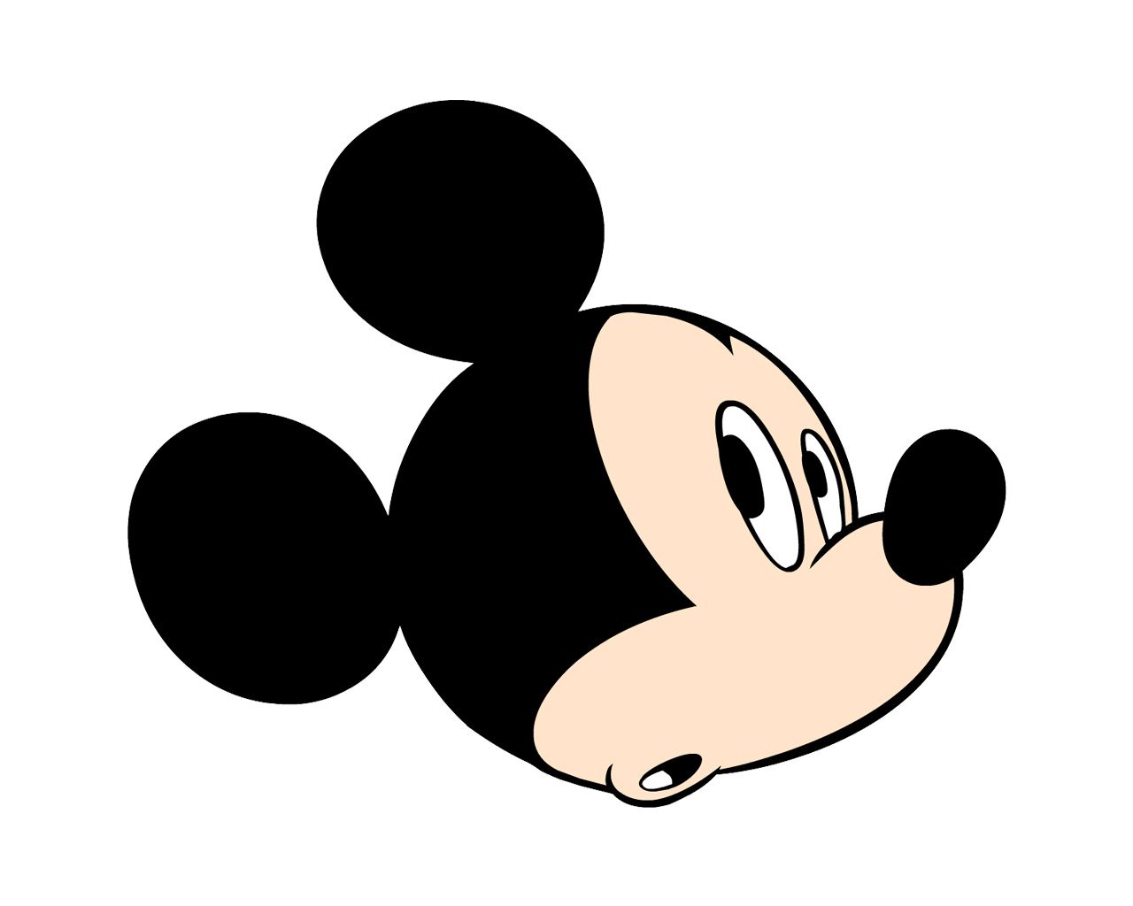 mickey mouse head clipart free - photo #28