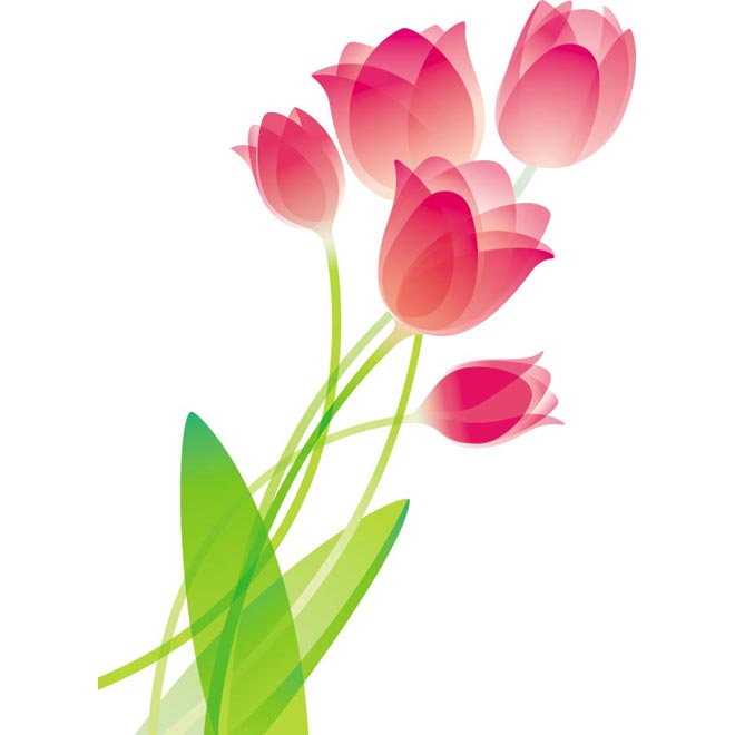 free clip art flowers tulips - photo #11