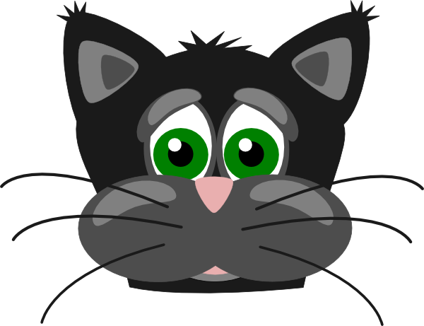 Peterm Sad Cat clip art - vector clip art online, royalty free 