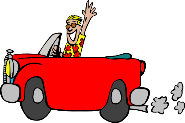 Red Car clip art - vector clip art online, royalty free  public 
