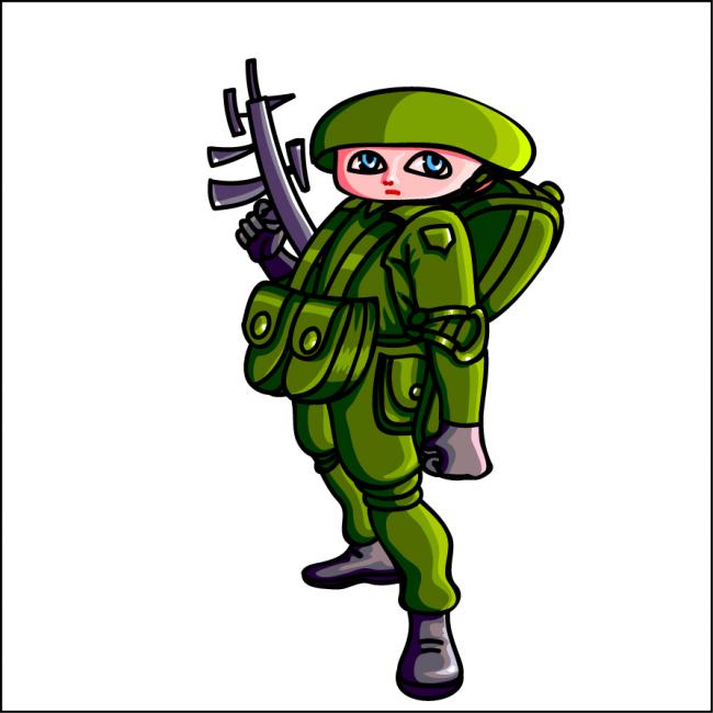 Soldier Cartoon 