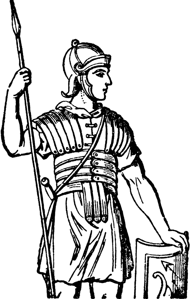 Roman Cuirass (Art Armor) | ClipArt ETC
