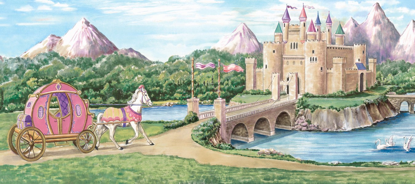 castle with moat clipart fish