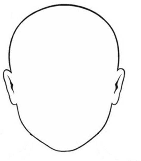 Blank Face Template A Versatile Tool For Artistic And Educational 