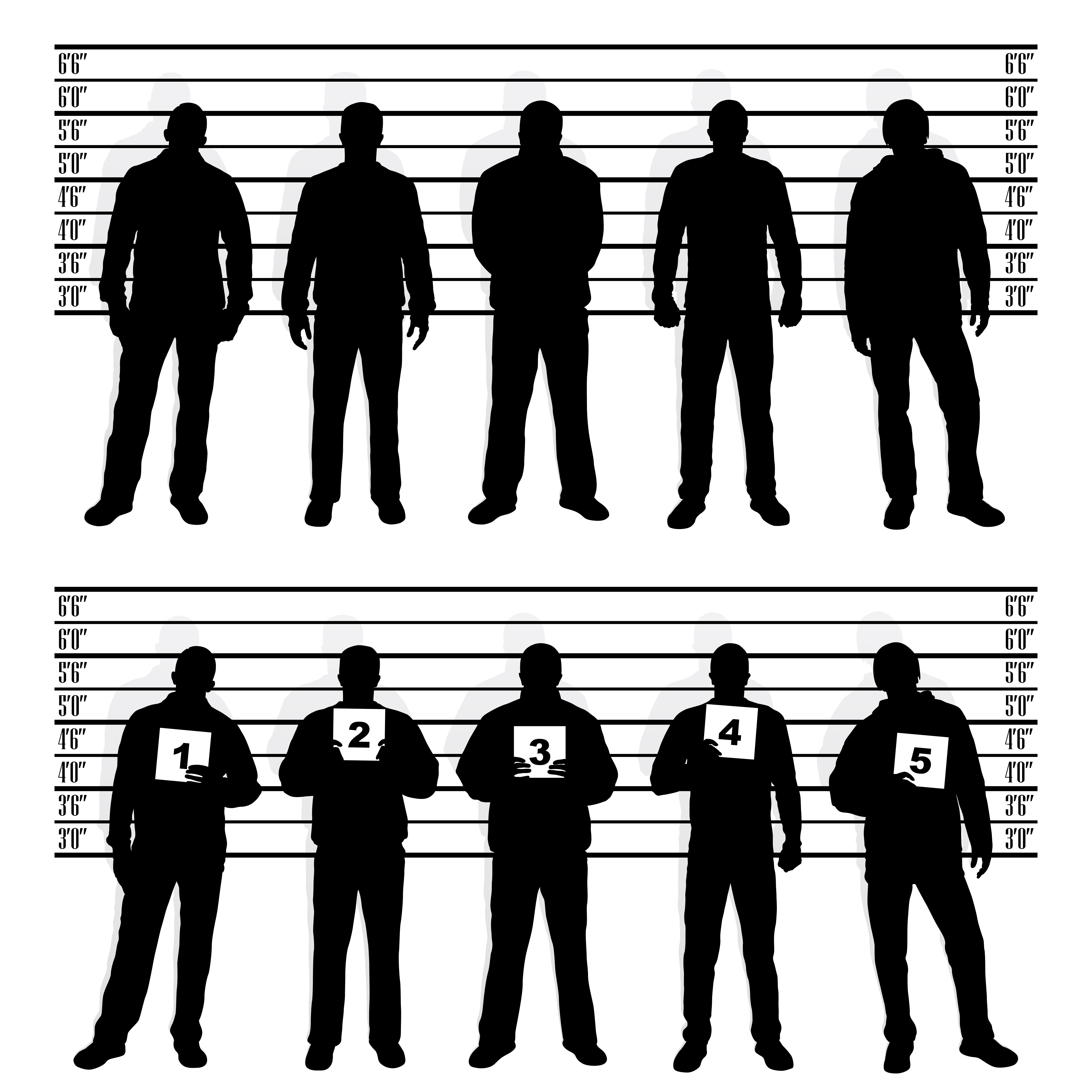 People silhouette vector Free Vector 