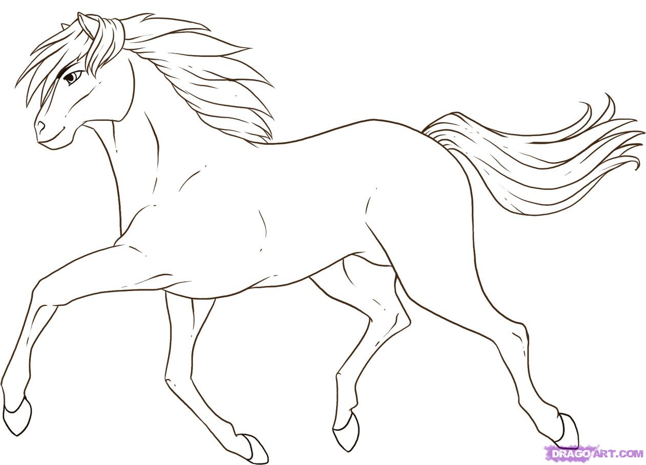 Featured image of post Horse Drawing Images Easy