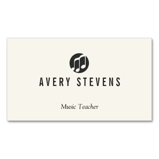 Music Teacher, Music Notes Logo, Musician Double-Sided Standard 