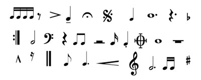 Musical Symbol Code Breakers - Classroom Music Worksheets