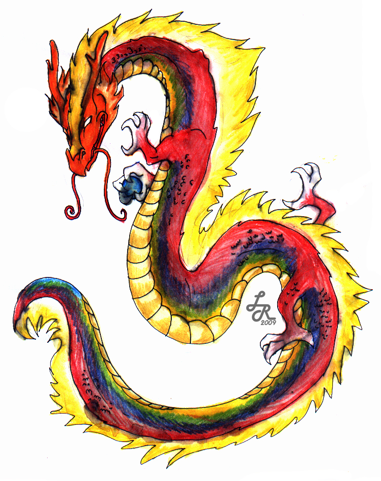 Chinese Dragon Tatoo by ladyroll on Clipart library