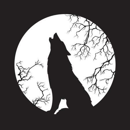 Wolf Howling At The Moon wallpapers HD free - 372673