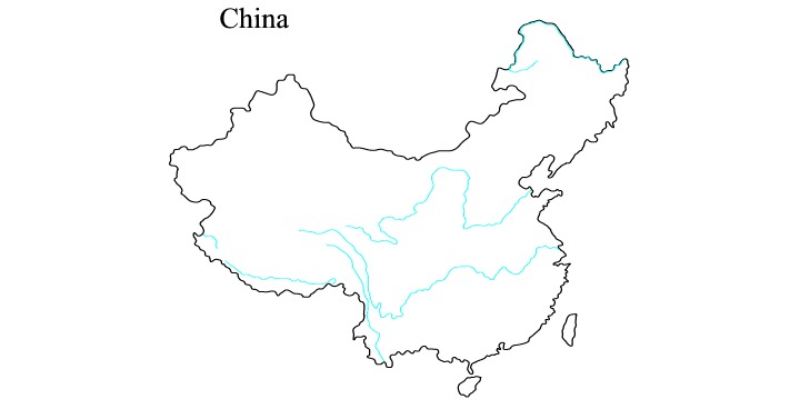 Free China Outline Download Free Clip Art Free Clip Art On