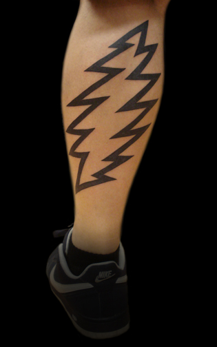 lightning bolt | Tattoos By Zach
