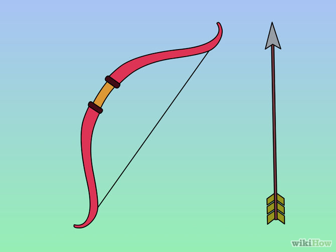 How to Draw a Bow and Arrow: 5 Steps (with Pictures) - wikiHow