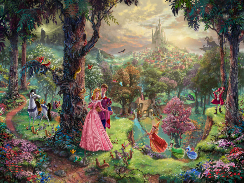 Sleeping Beauty Wallpaper - Disney Princess Wallpaper (28961414 