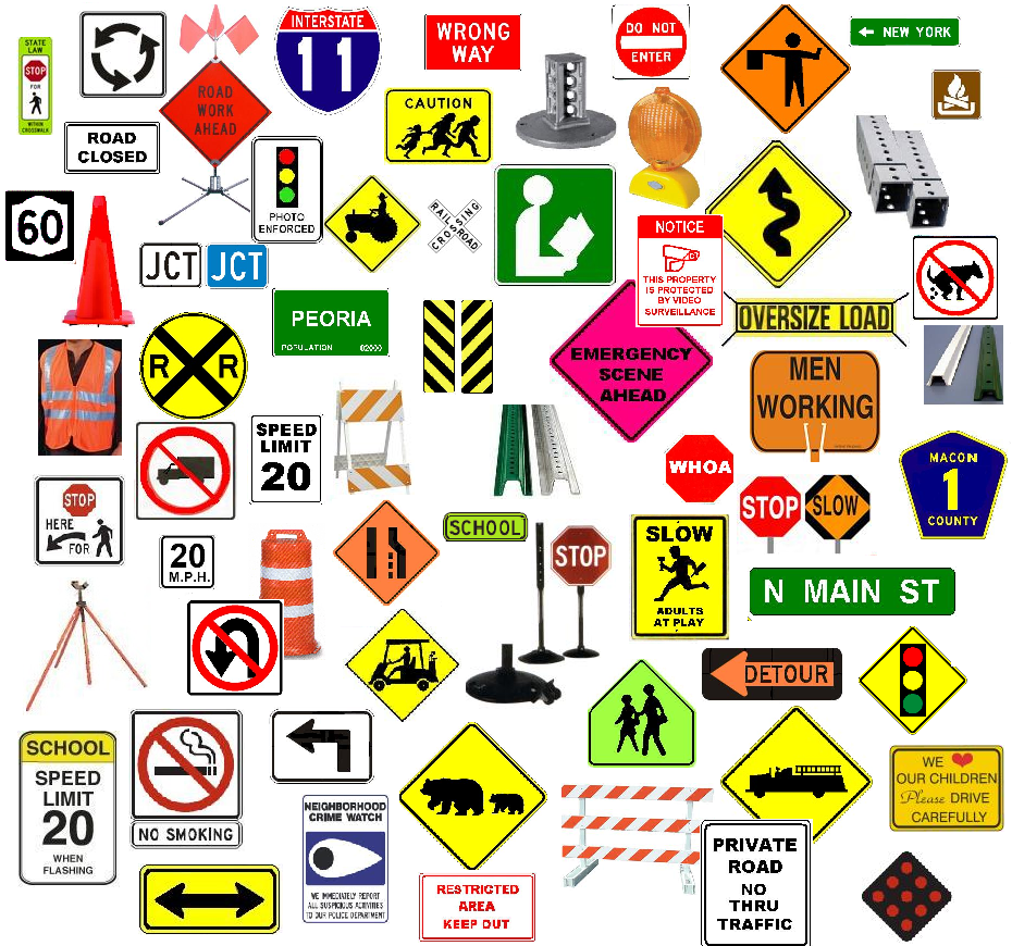 Nc Road Signs Chart