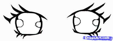 How to Draw Anime Eyes, Step by Step, Anime Eyes, Anime, Draw 