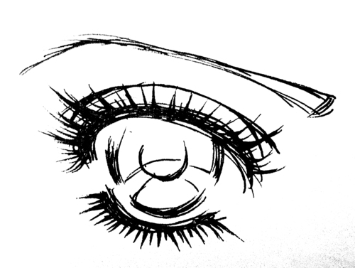 art refs 4 me, How to draw a sparkly Shoujo-Manga Eye!