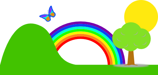 Rainbow clip art