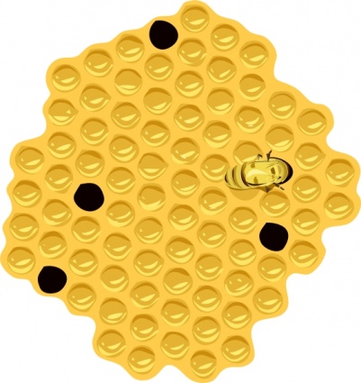 Bee Hive clip art - Download free Other vectors