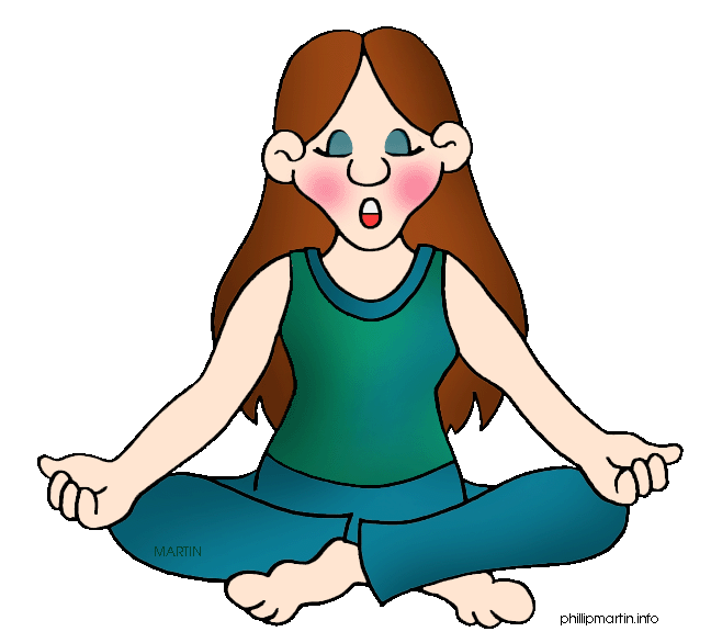 Free Occupations Clip Art by Phillip Martin, Yoga