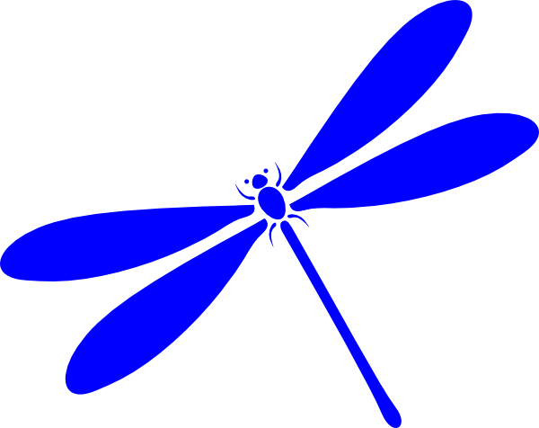 Dragonfly In Flight clip art - vector clip art online, royalty 