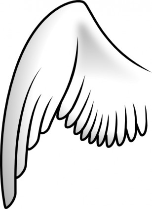 Wing clip art Vector clip art - Free vector for free download