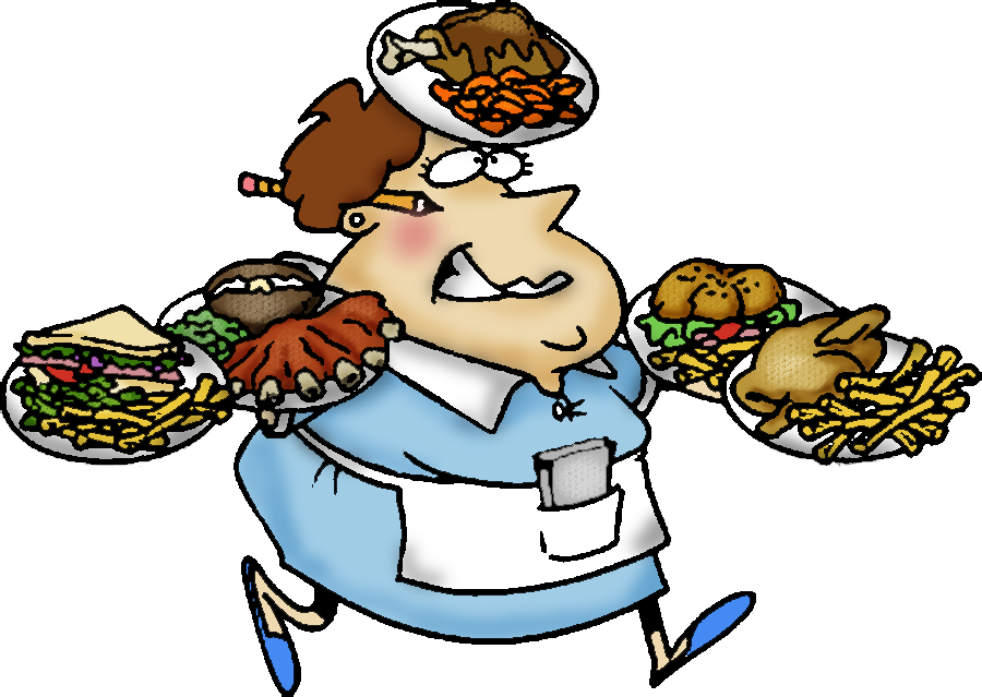 Free Cartoon Waitress, Download Free Cartoon Waitress png images, Free